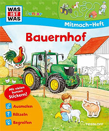 WAS IST WAS Mitmach-Heft Bauernhof